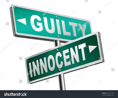 difference between not guilty and innocent